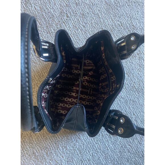 Tignanello genuine black leather handbag - Picture 4 of 5